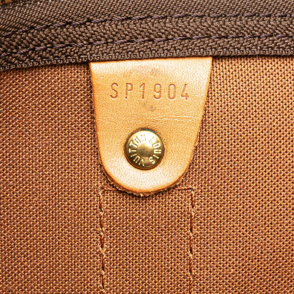 Pre-Loved Louis Vuitton Monogram Keepall 55 - Picture 6 of 12